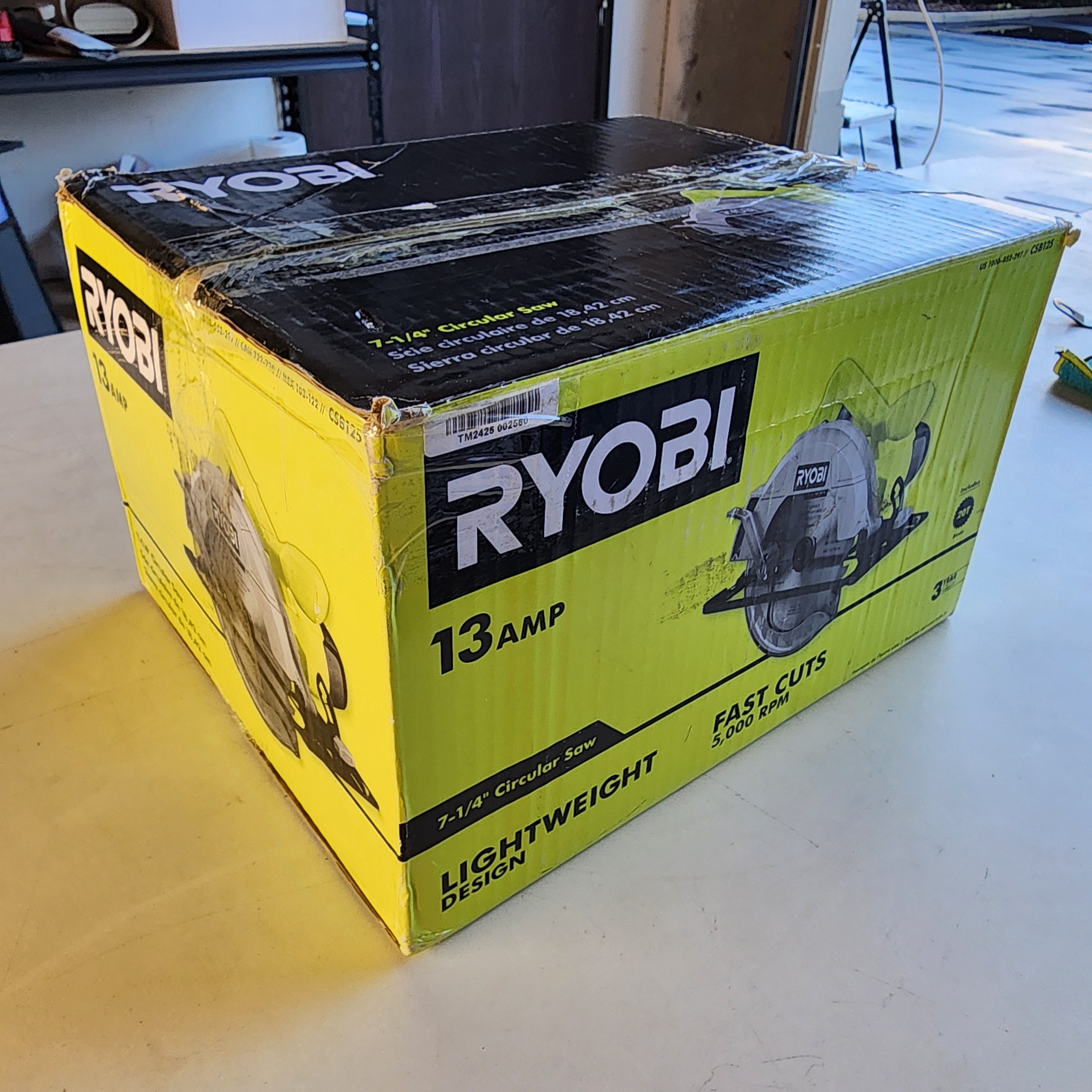 13 Amp Corded 7-1/4 in. Circular Saw (CSB125) 13 Amp Corded 7-1/4 in. Circular Saw (CSB125)